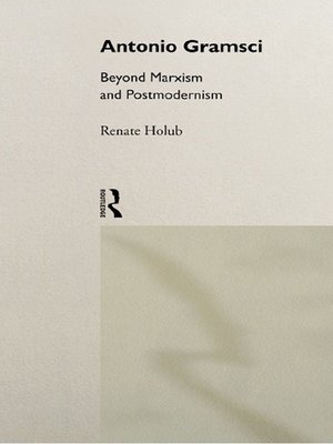 cover image of Antonio Gramsci